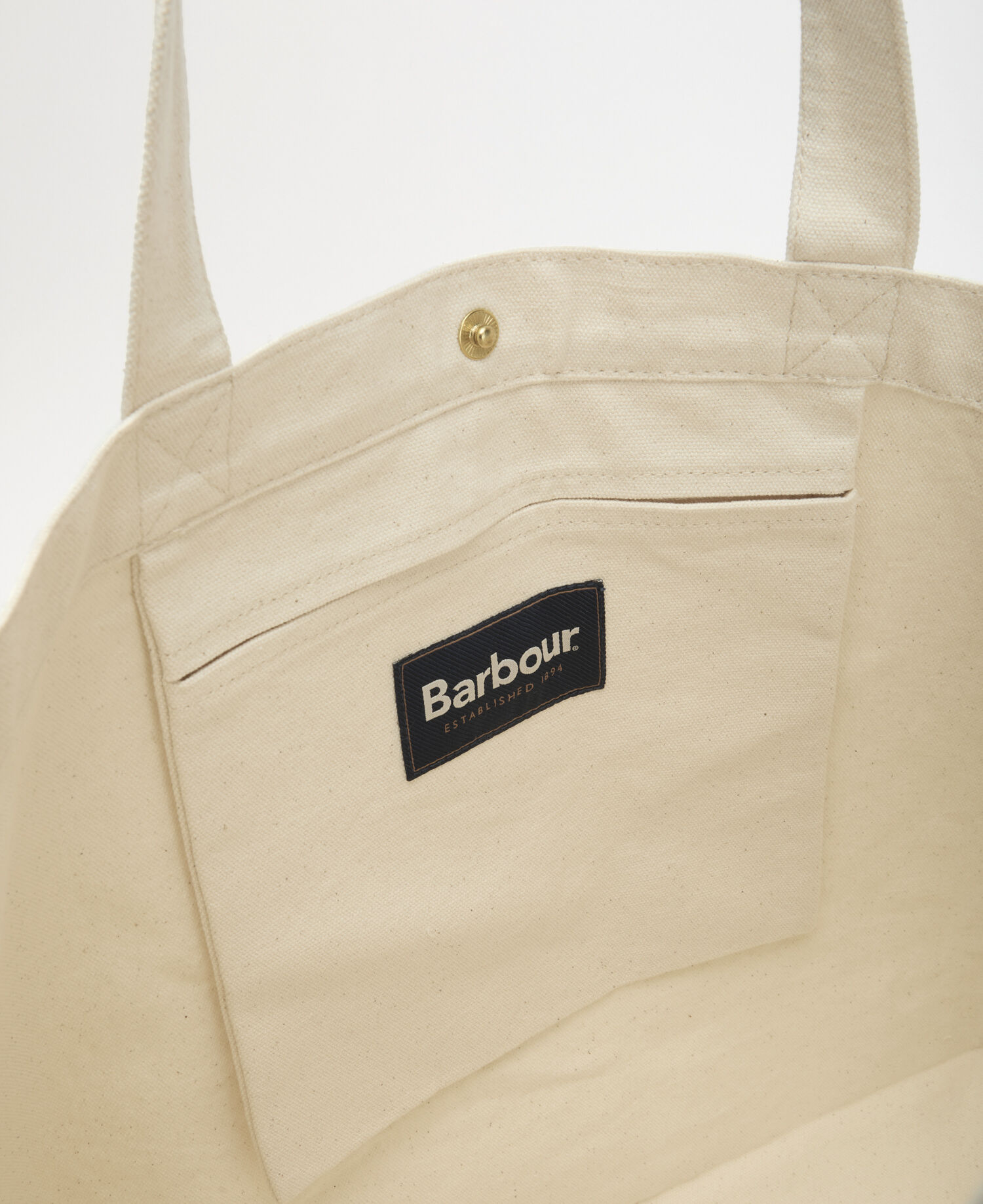 Script Tote Bag Red Logo