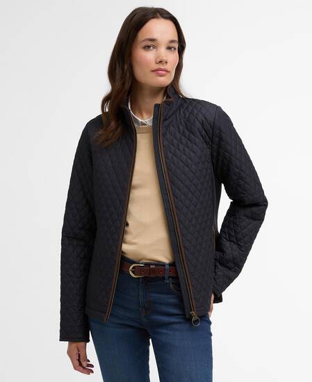 Basswood Quilted Jacket Dark Navy