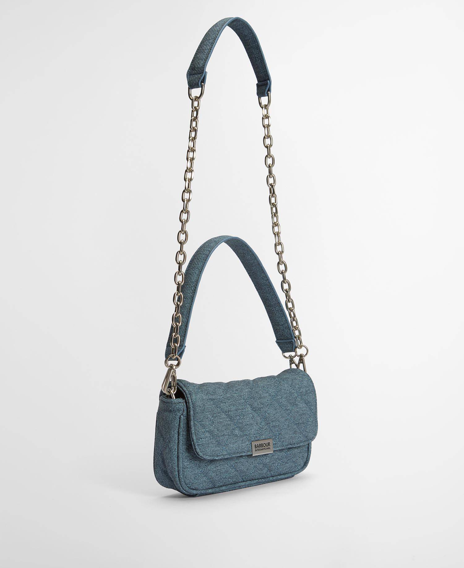 Denim Mini Soho Crossbody Bag Light Denim image number 5