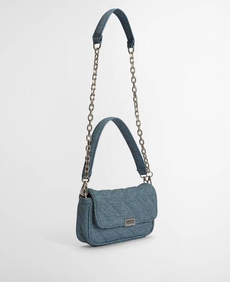 Denim Mini Soho Crossbody Bag Light Denim