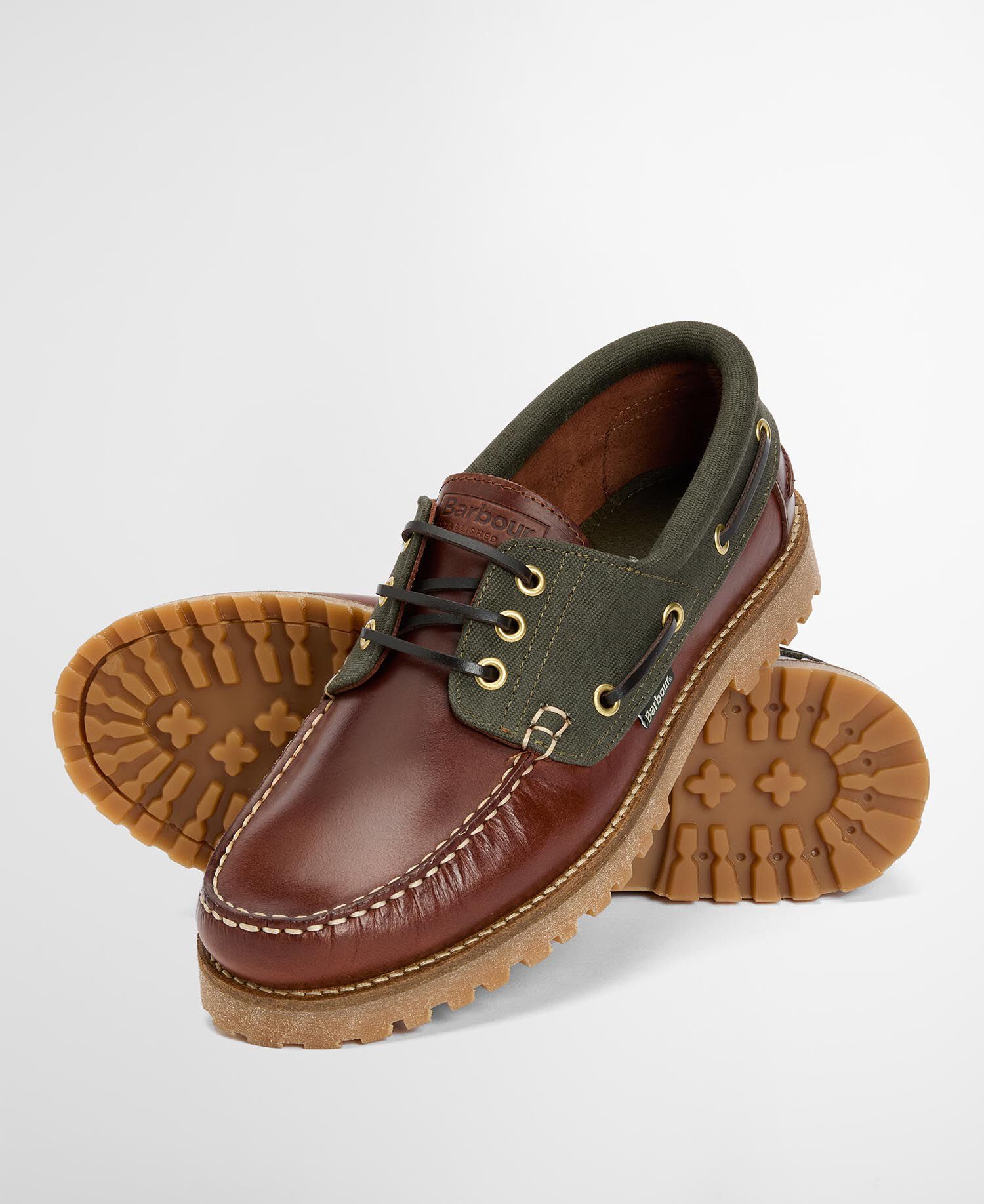 calf 　バブアー Barbour Buy Re-Engineered Deck Boat Shoes for USD 195.00 | BARBOUR_US