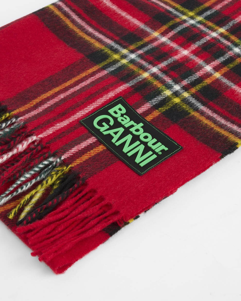 Barbour x GANNI Tartan Scarf