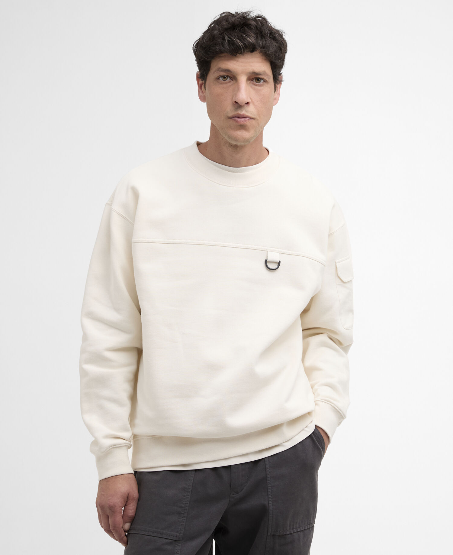 Pullover Ardgill Oversized Rundhalsausschnitt Neutral