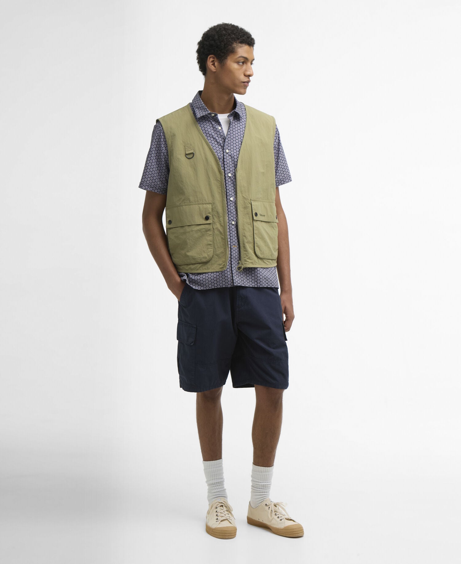 Festival Gilet Bleached Olive