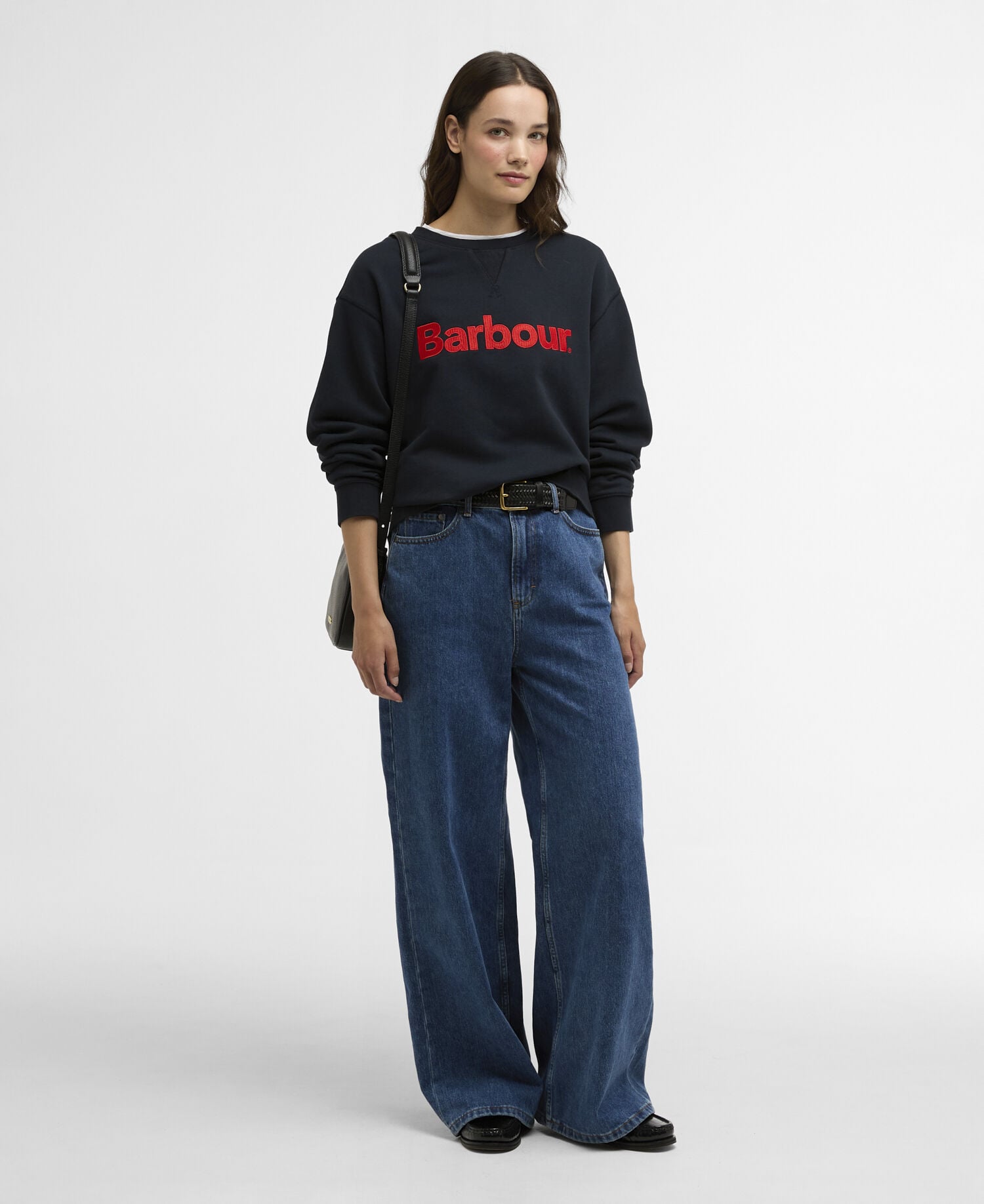 Hartland Logo Sweatshirt Navy
