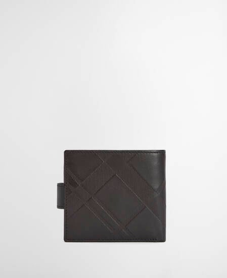 Lederportemonnaie Bamburgh Deboss Black