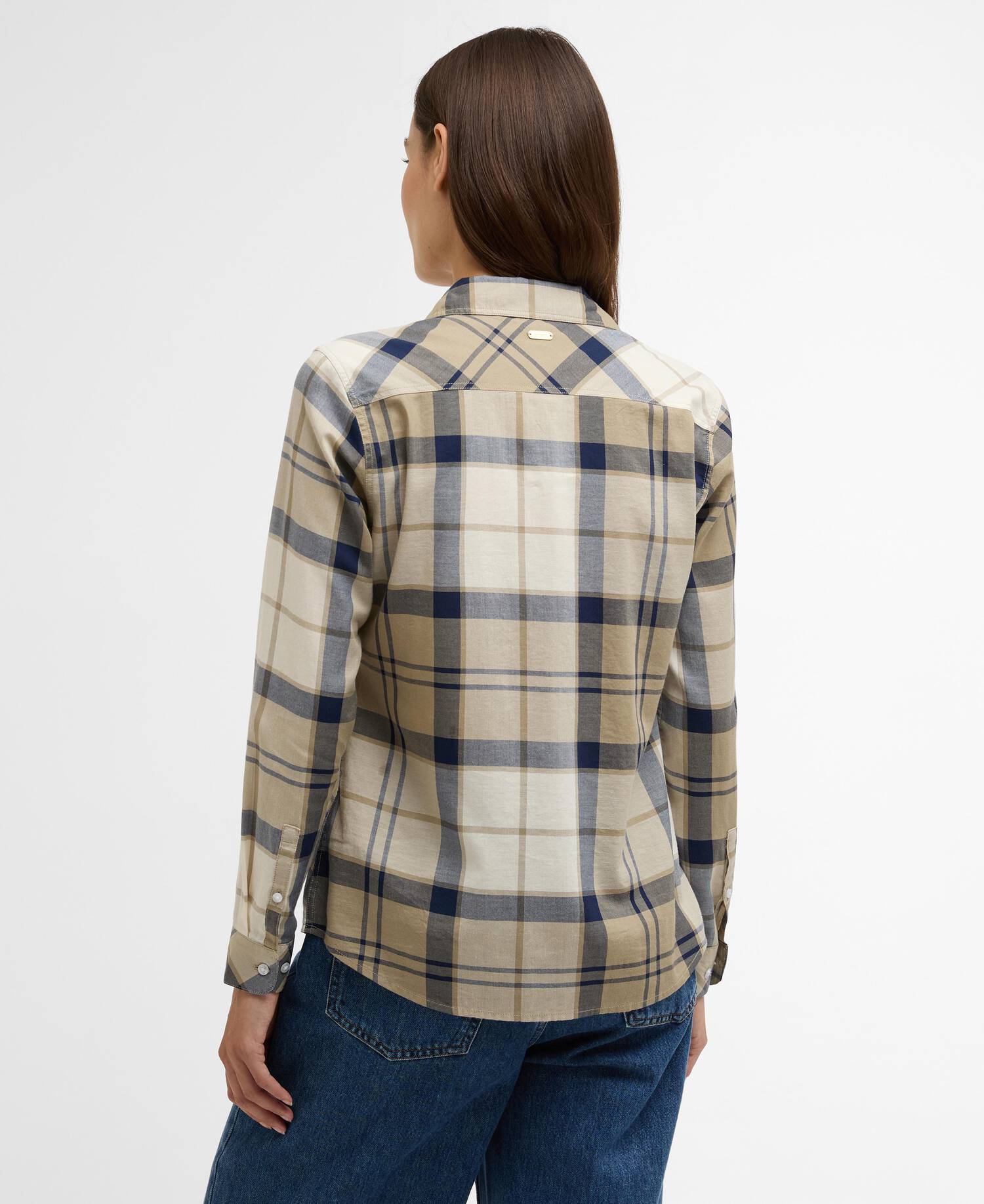 Bluse Bredon Dress Navy Tartan image number 2