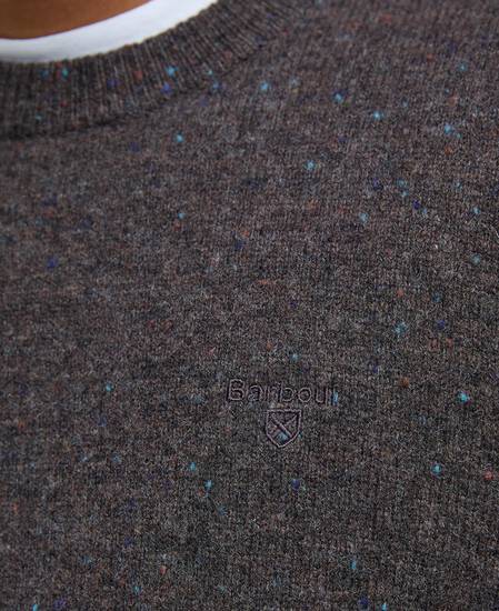 Tainsbury Crew Neck Jumper Dark Oak