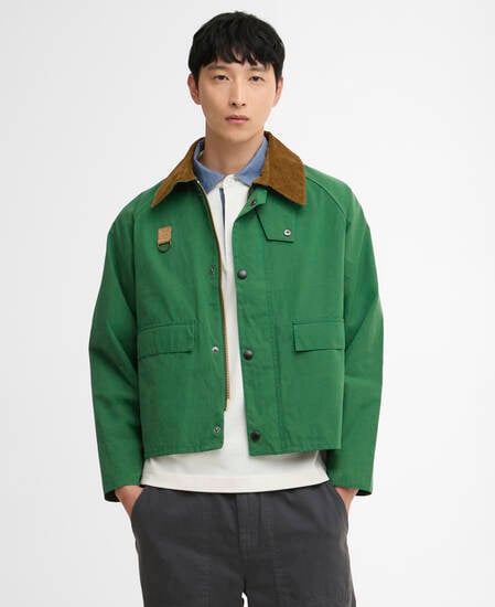 Spey Oversized Casual Jacket Racing Green