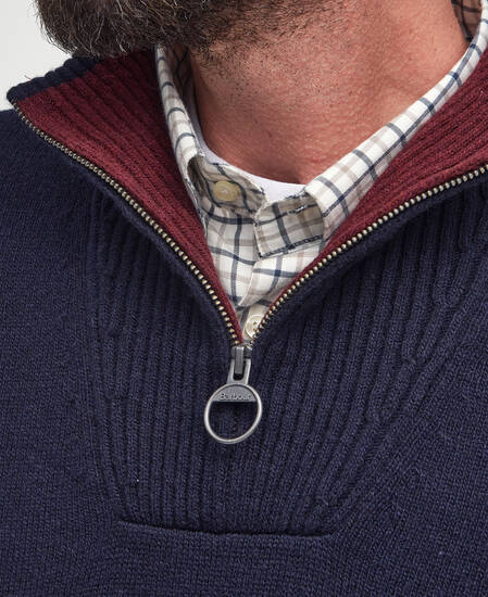 Nelson Essential Half-Zip Jumper Classic Navy