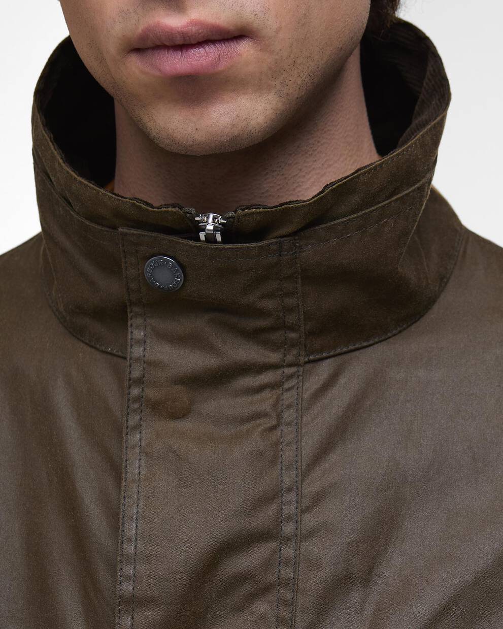 Re-Engineered Utility Bedale Waxed Jacket