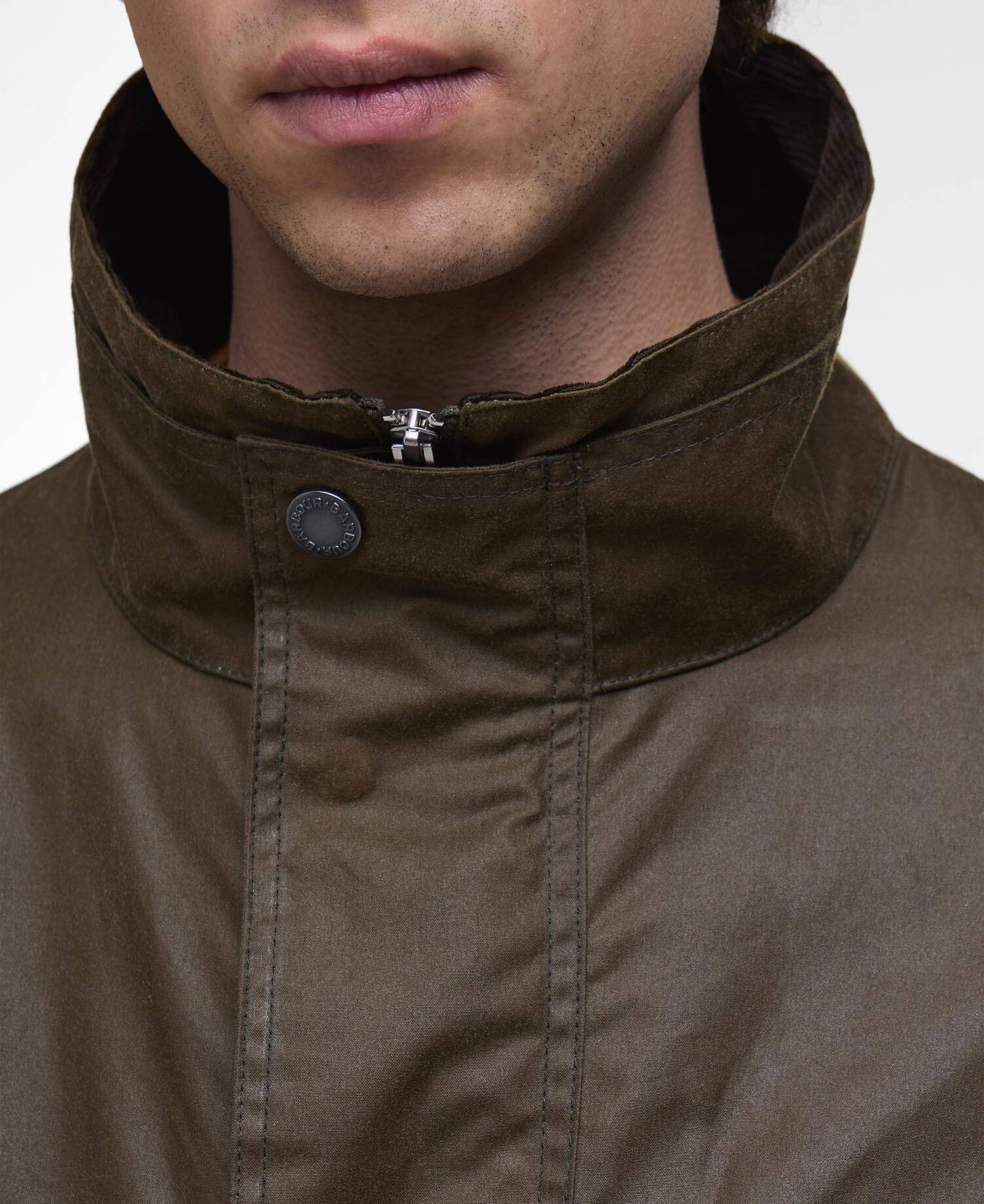 Re-Engineered Utility Bedale Waxed Jacket image number 4