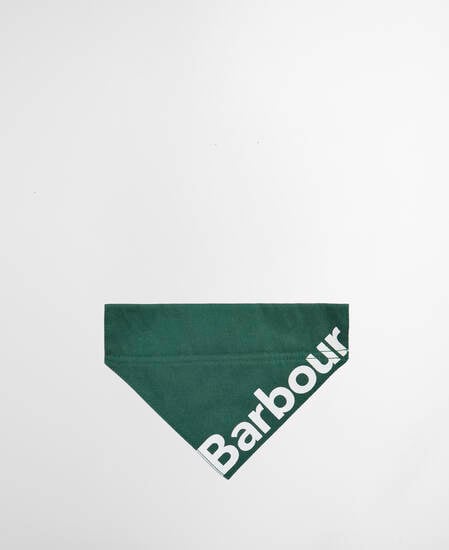 Hundebandana Logo Green