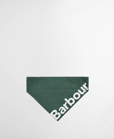Logo Dog Bandana Green