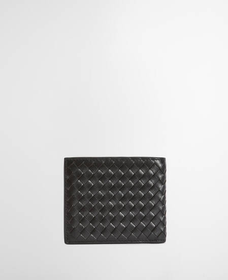 Lederportemonnaie Farne Woven Black