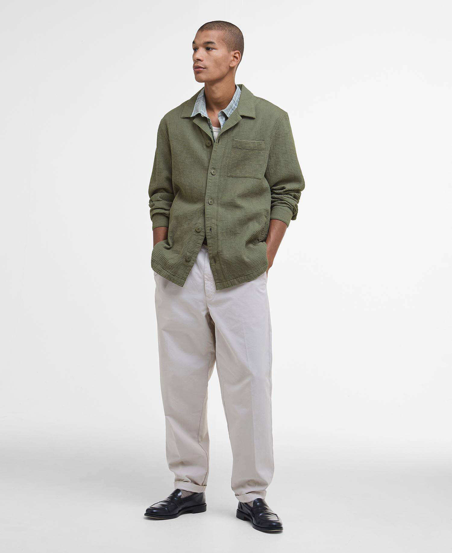 Sandwood Waffle Overshirt image number 1