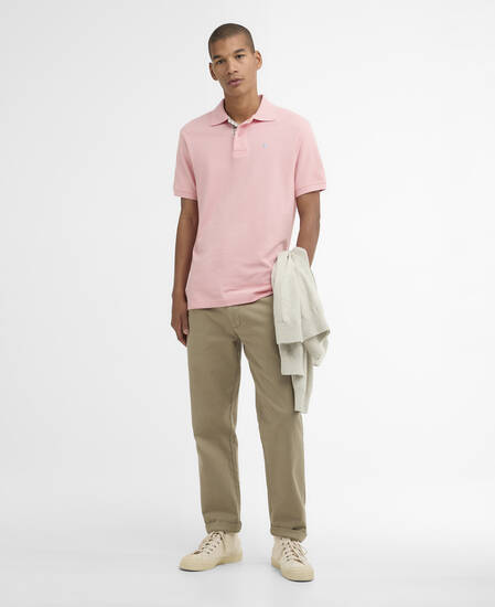 Polo in cotone Mineral Pink