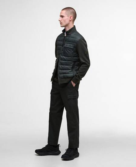 Heysham Quilted Sweatshirt Sage Heysham Quilted Sweatshirt Sage