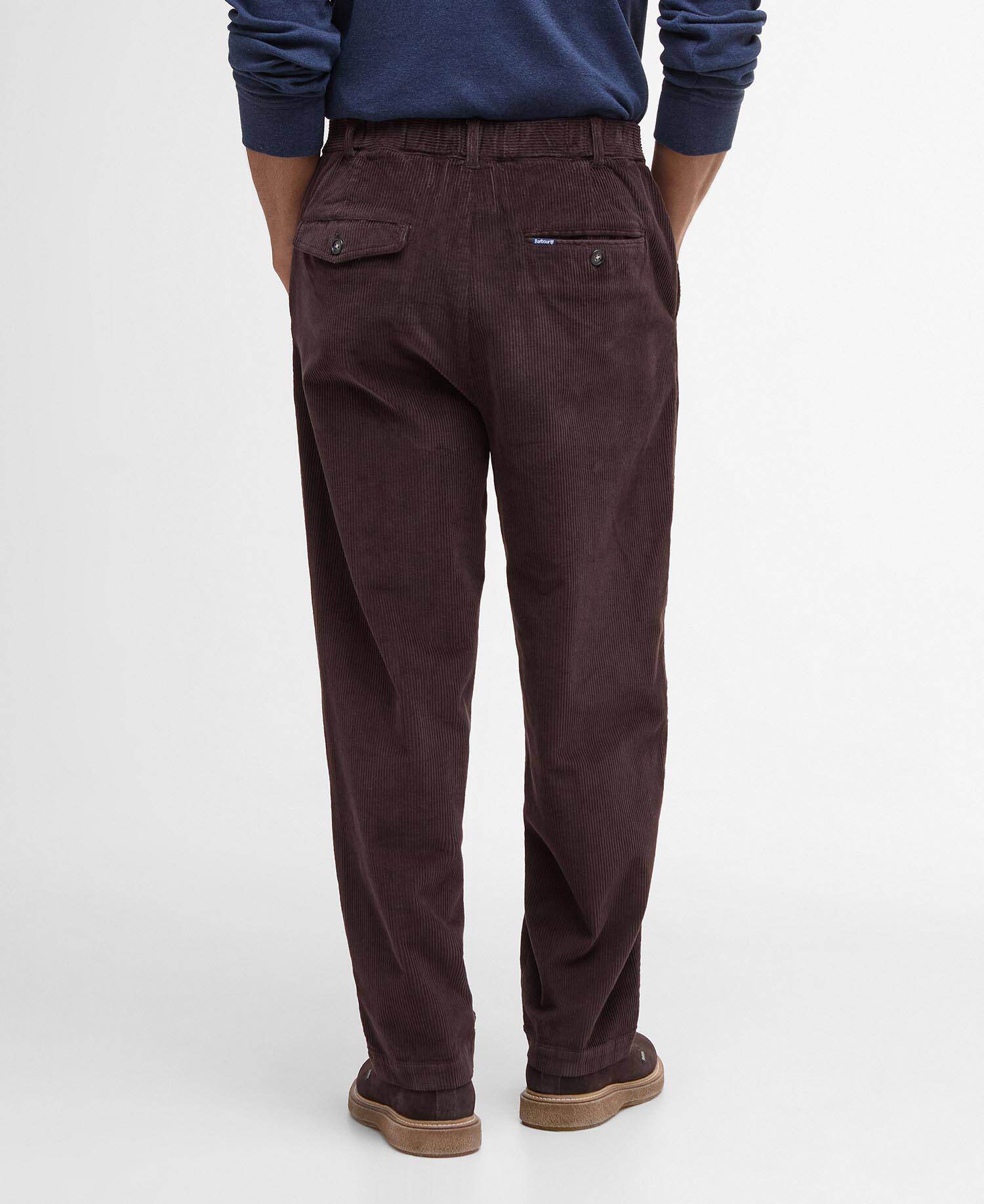 Stretch Cord Relaxed Trousers image number 2