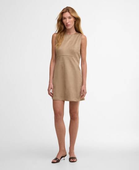 Nia Mini Dress Dark Cement