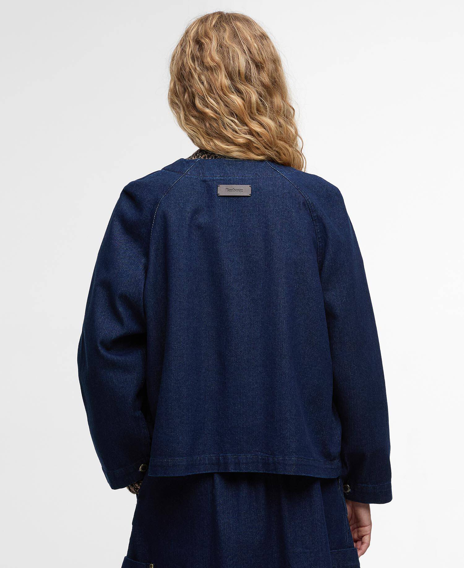 Saima Denim Overshirt image number 2