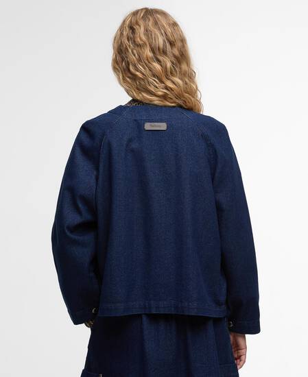 Saima Denim Overshirt Rinse Wash