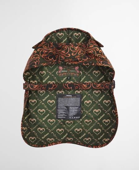 Barbour FARM Rio Pineapple Dog Coat Royal Pineapple