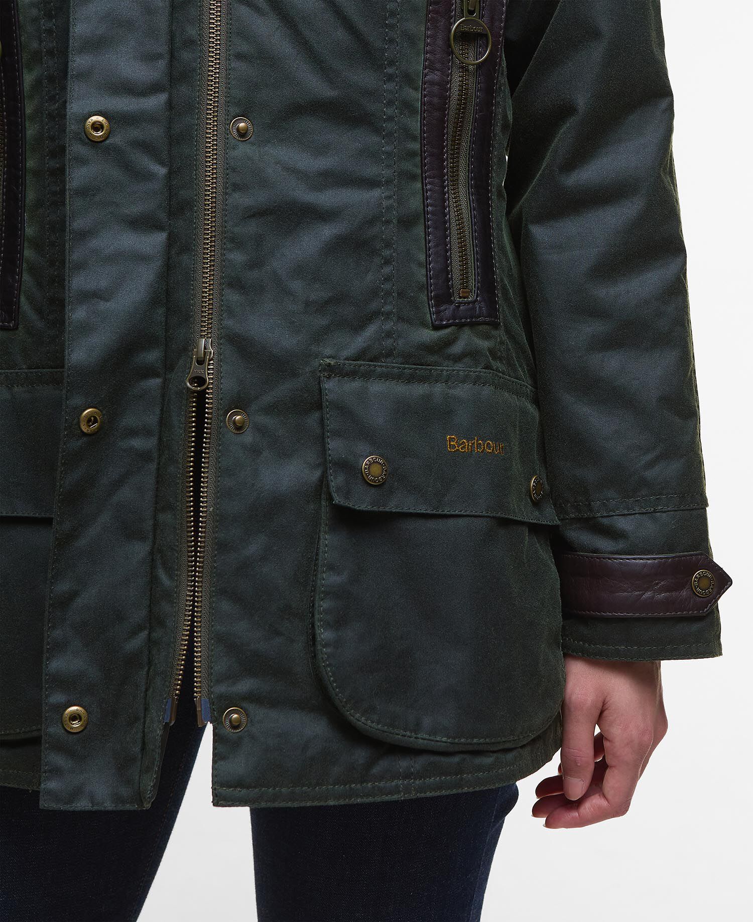 オオカミさん専用Barbour Buy Ivy Waxed Jacket for USD 590.00 | BARBOUR_US