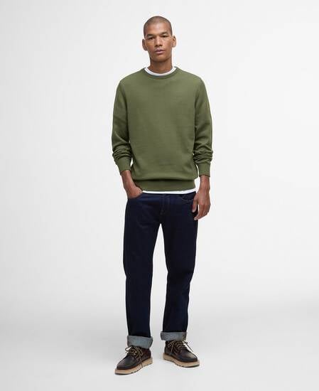 Pullover Pima Cotton Winter Moss