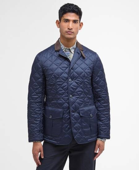 Quilted Sander Jacket Classic Navy