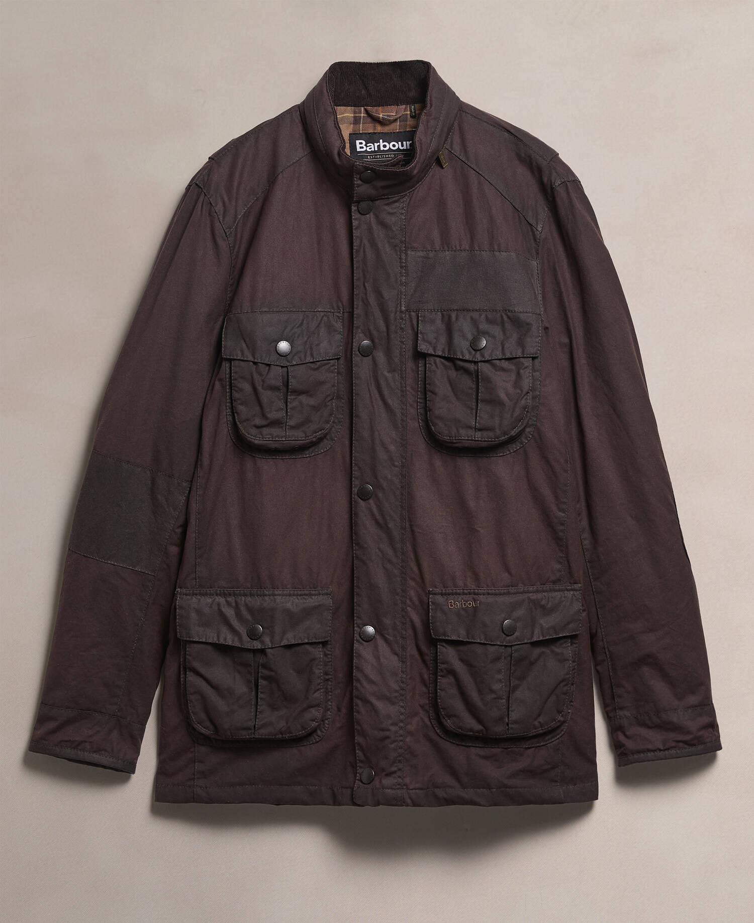 Barbour Re-Loved Men's Corbridge Waxed Jacket - Size XL Rustic image number 0