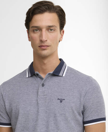 Castleford Tailored Polo Shirt Navy