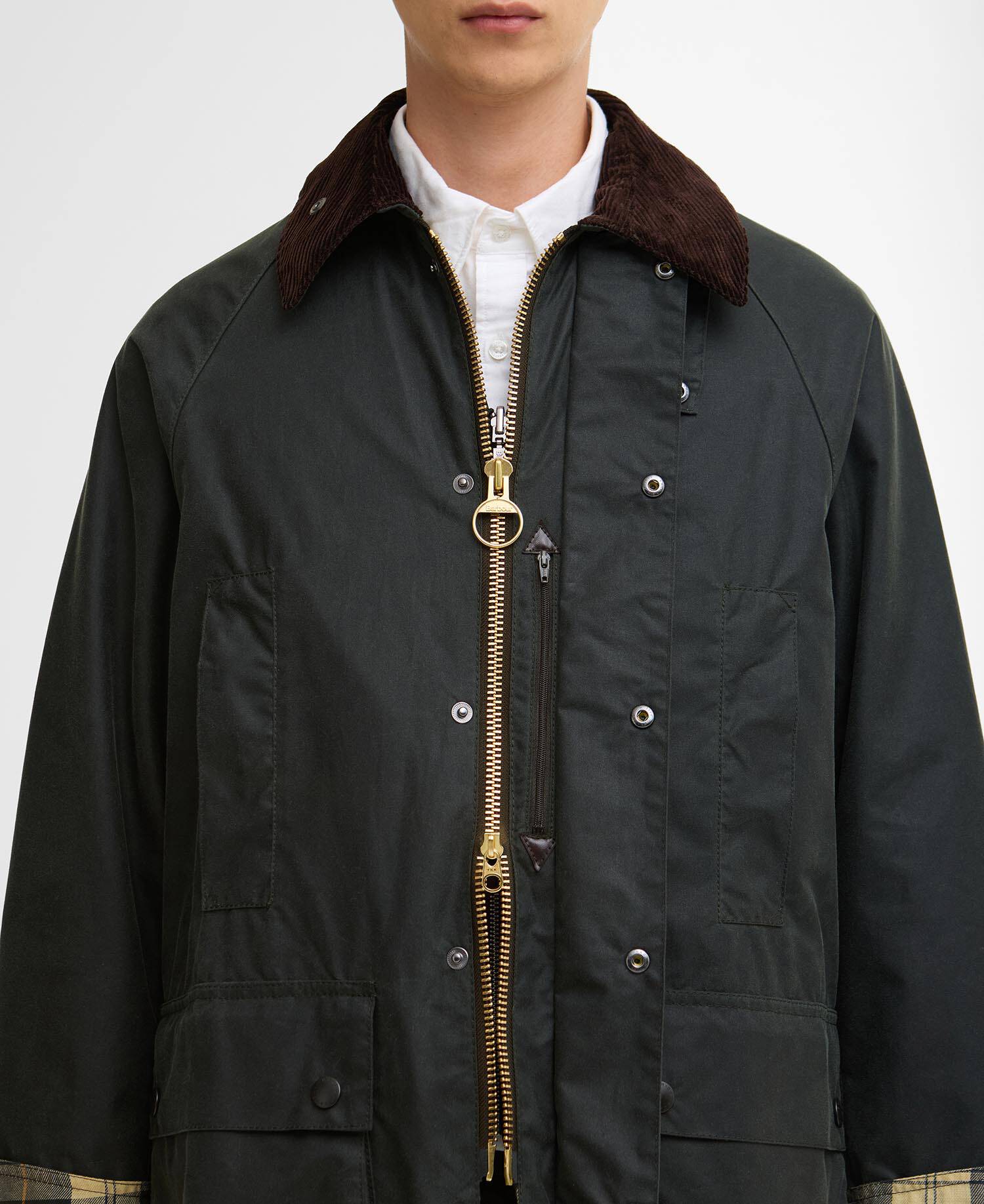Oversized Beaufort Waxed Jacket image number 4