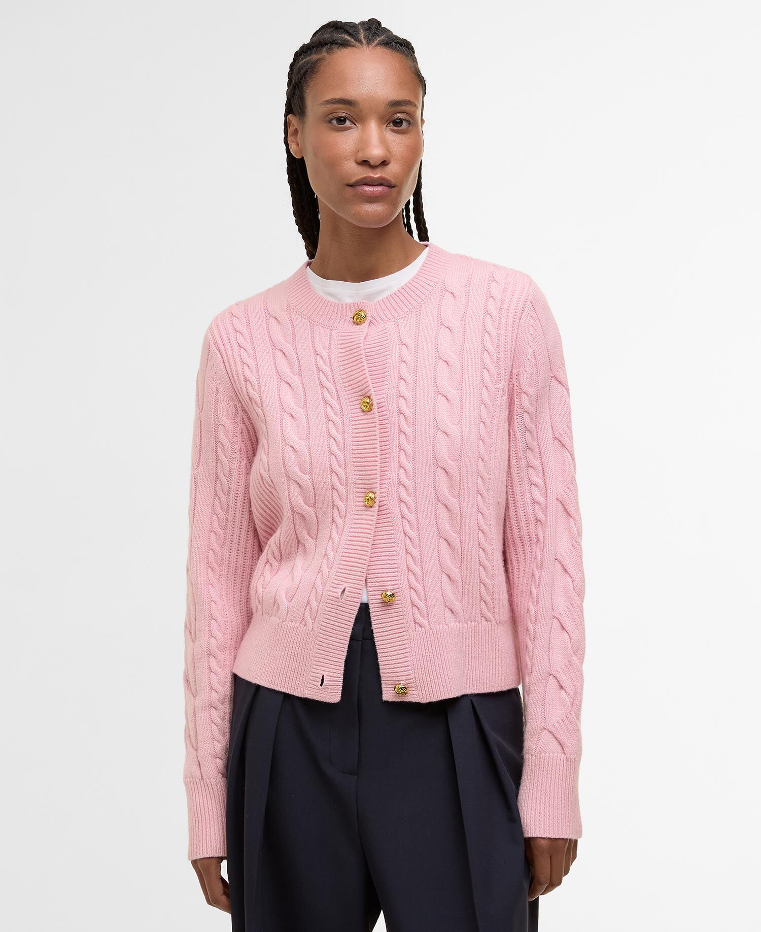 Buy Elina Wool-Cashmere Cable-Knit Cardigan for GBP 159.00
