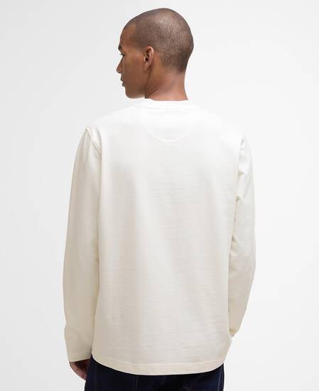 Langarmshirt Leazes Relaxed Whisper White
