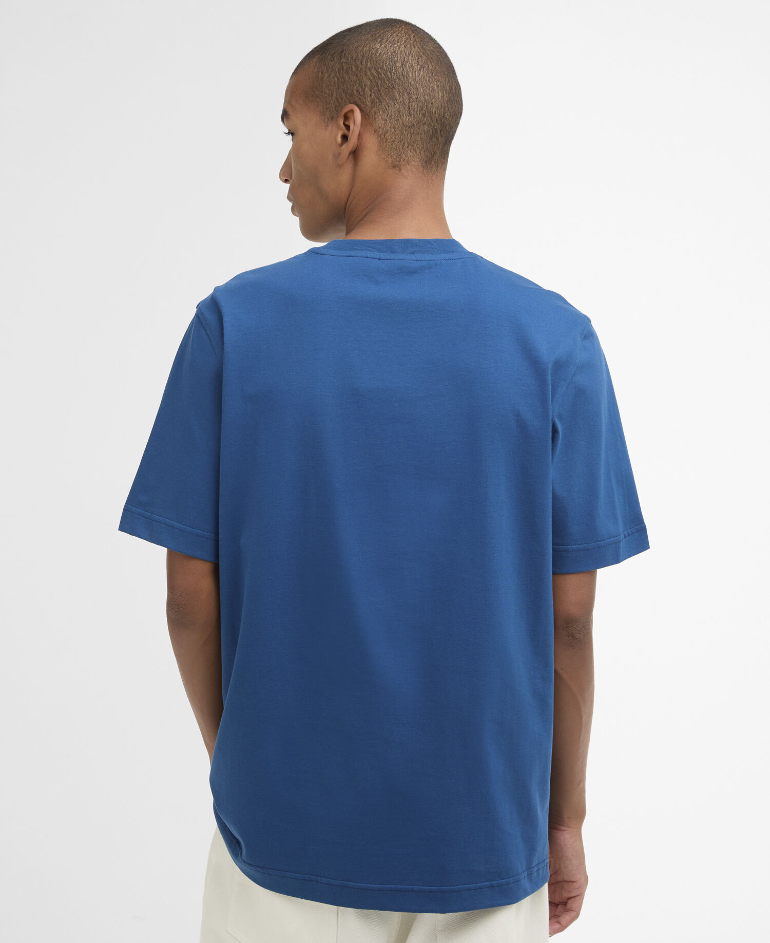 Logo Relaxed T-Shirt Sailboat Blue