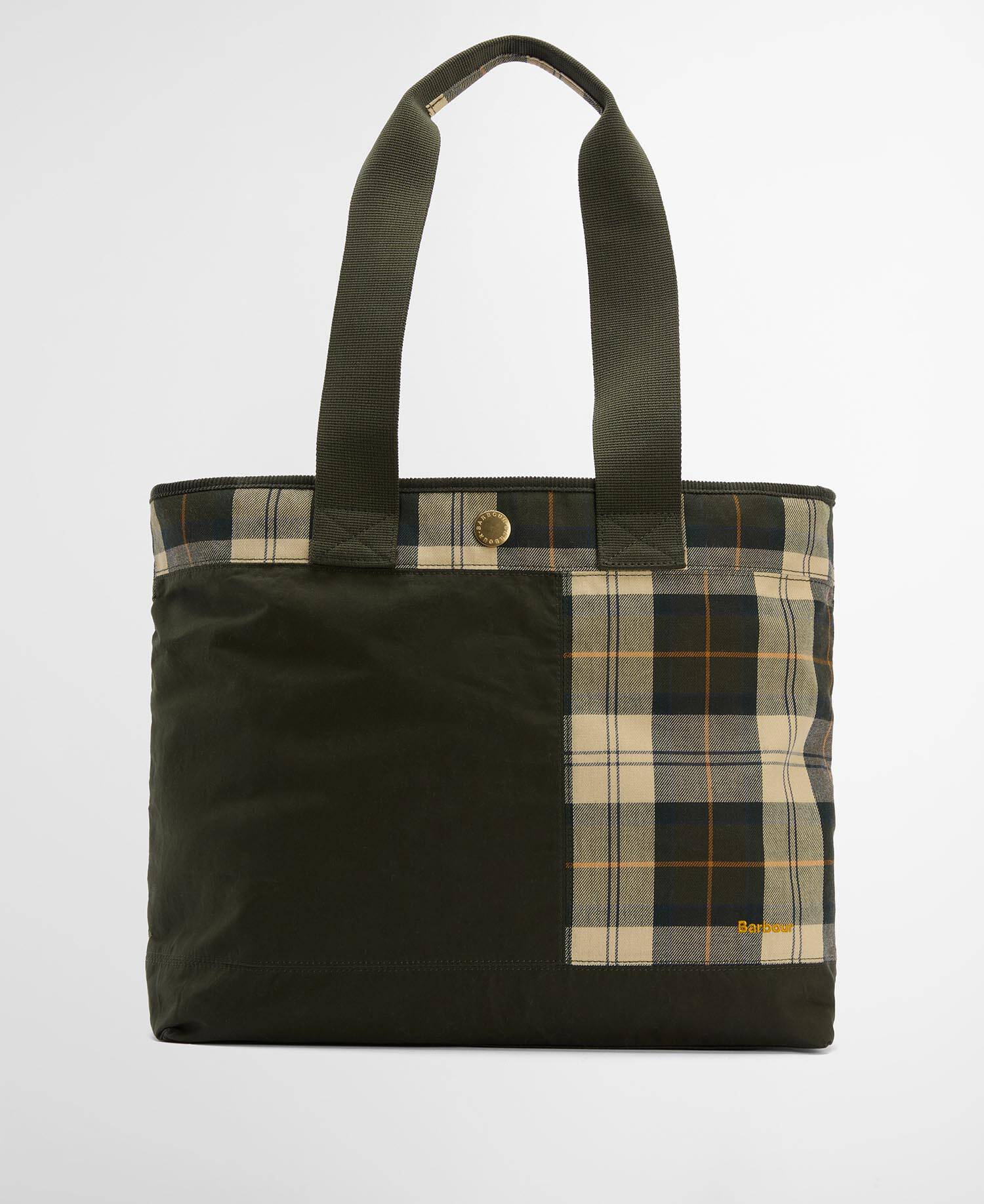 Tote Bag Mya Patchwork Sage/Ancient image number 0