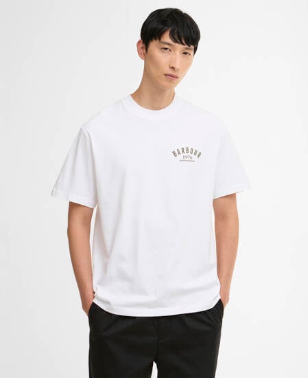 1976 Graphic Oversized T-Shirt White