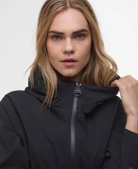 Kyra Longline Waterproof Jacket Classic Black