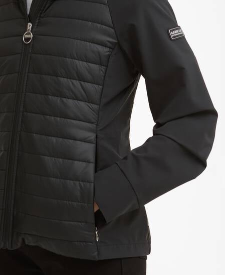 Valentina Quilted Sweat Black