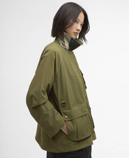 Giacca antipioggia Debbie Burnt Olive