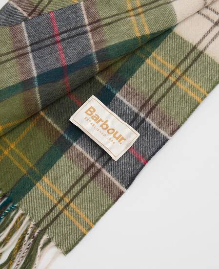 Serena Tartan Lambswool Scarf Classic/Ancient