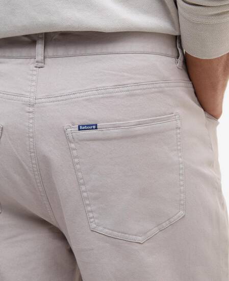 Pantaloni in tessuto stretch lavato dalla vestibilità regular Concrete Pantaloni in tessuto stretch lavato dalla vestibilità regular Concrete