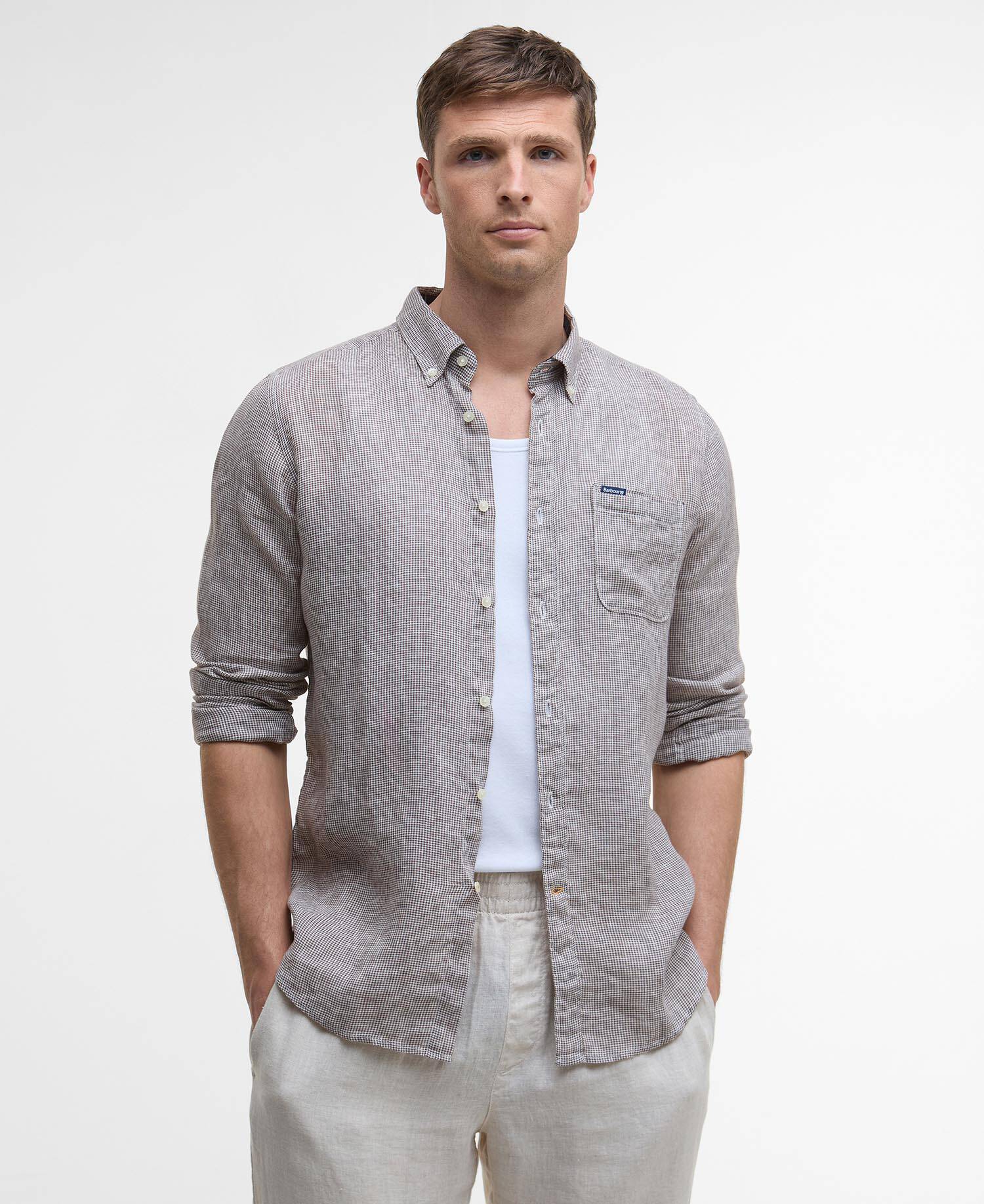 Linton Tailored Long-Sleeved Shirt image number 0
