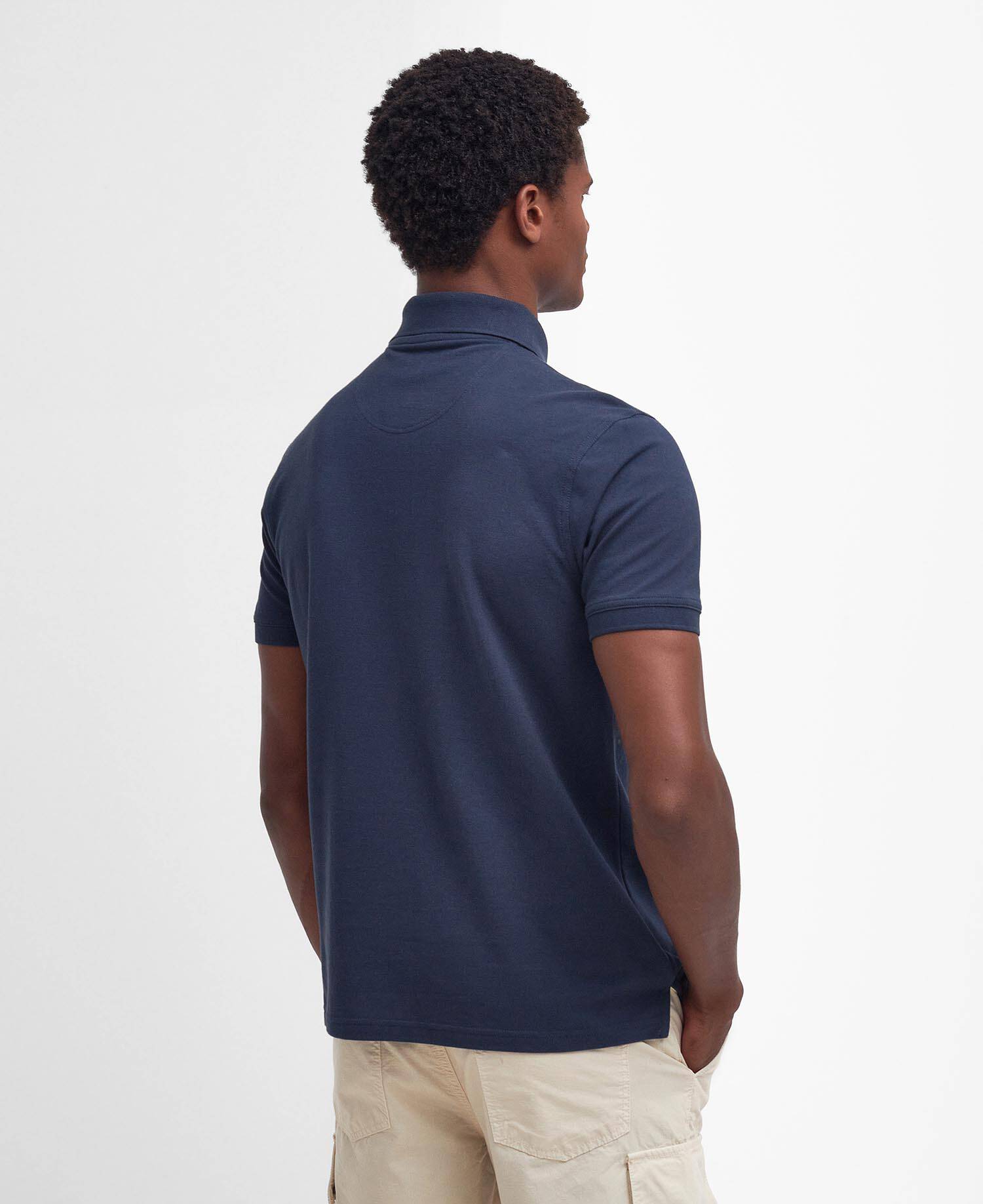 Lightweight Sports Short-Sleeved Polo Shirt Classic Navy image number 2