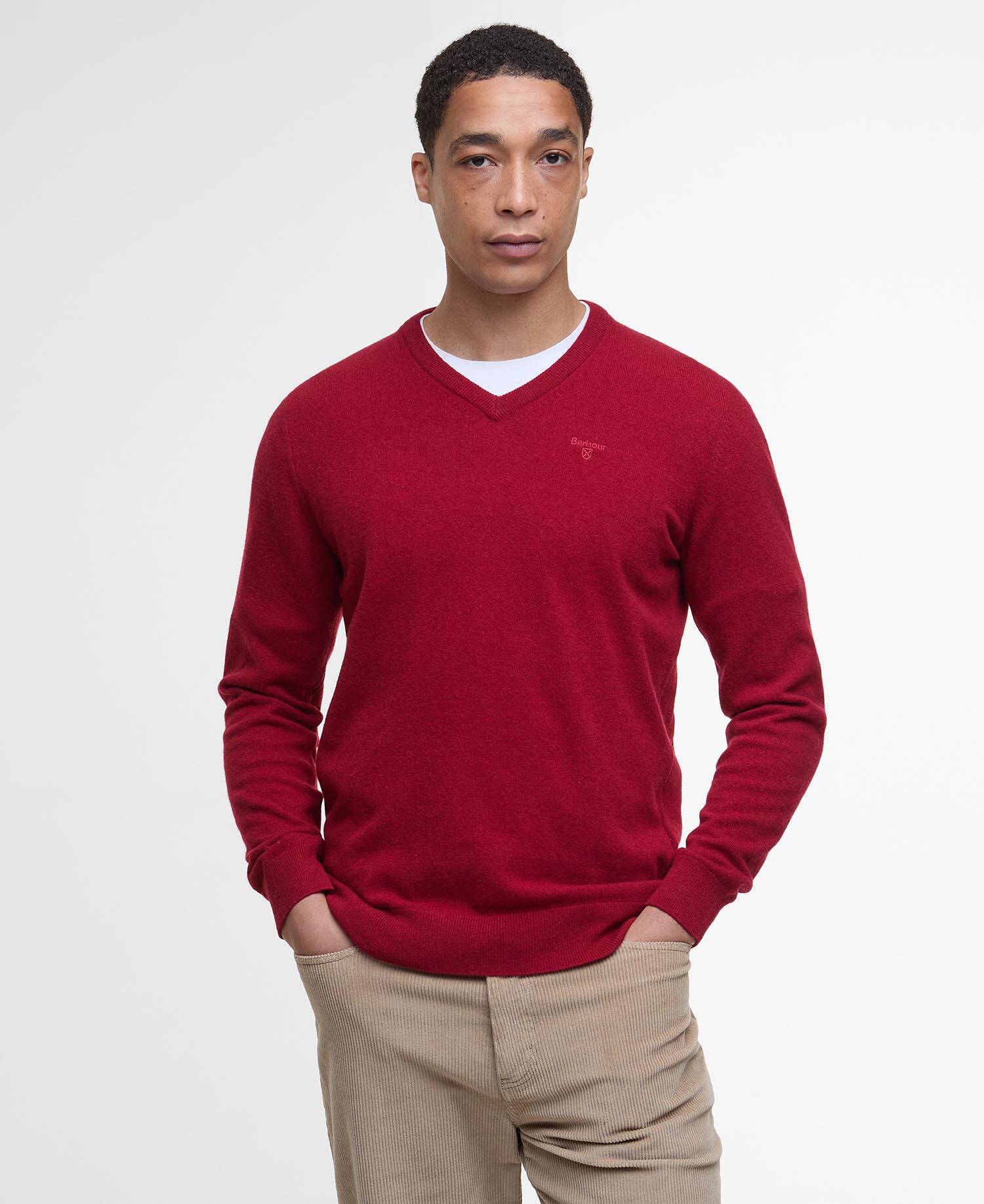 Essential V-Neck Jumper image number 0