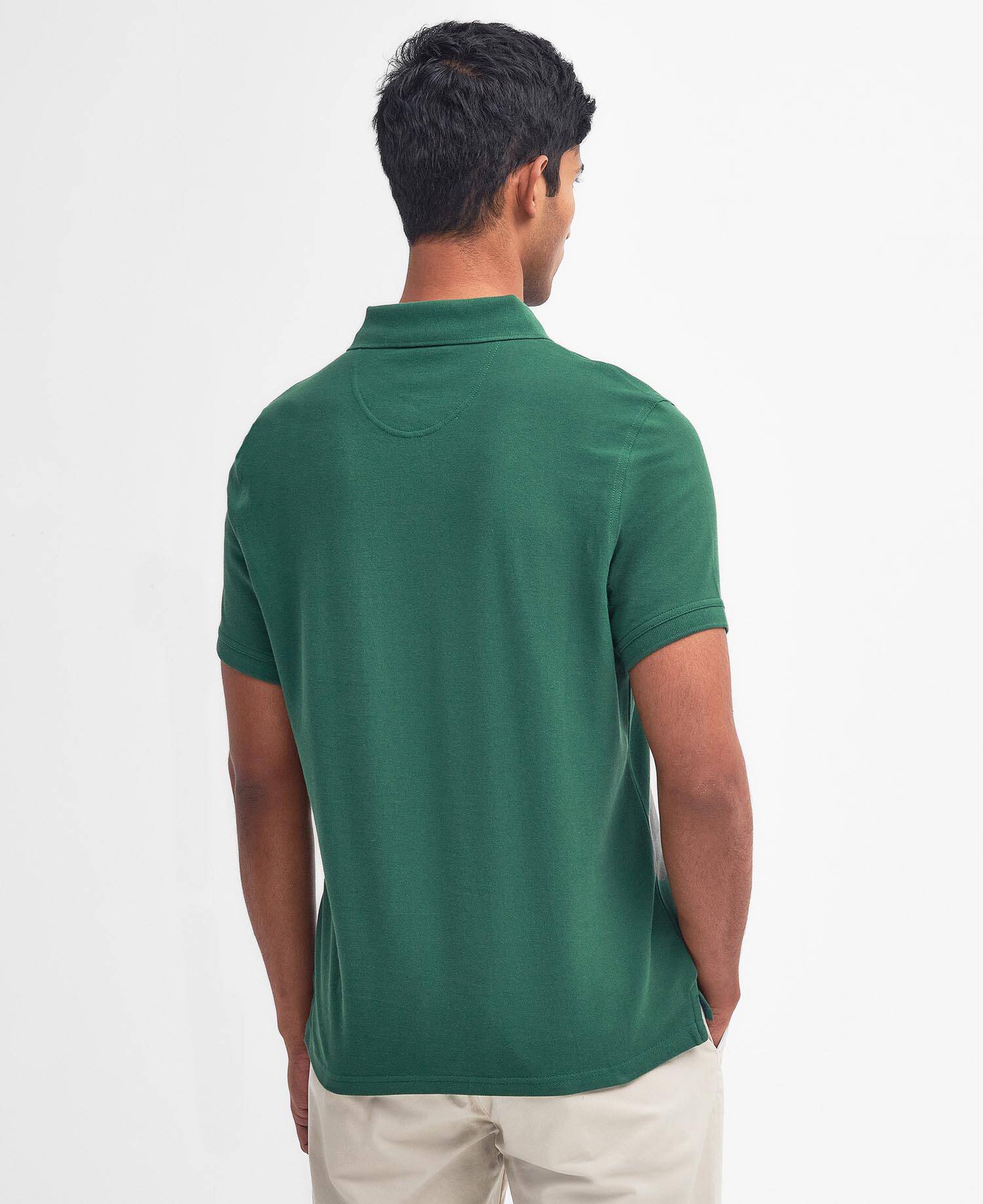 Lightweight Sports Short-Sleeved Polo Shirt Racing Green image number 2
