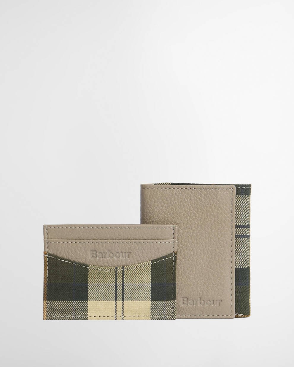 Cresswell Leather Trifold and Card Holder Gift Set