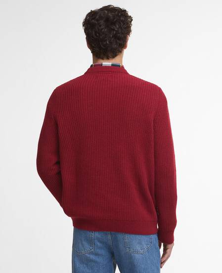 Cleveland Crew Neck Jumper Biking Red Cleveland Crew Neck Jumper Biking Red