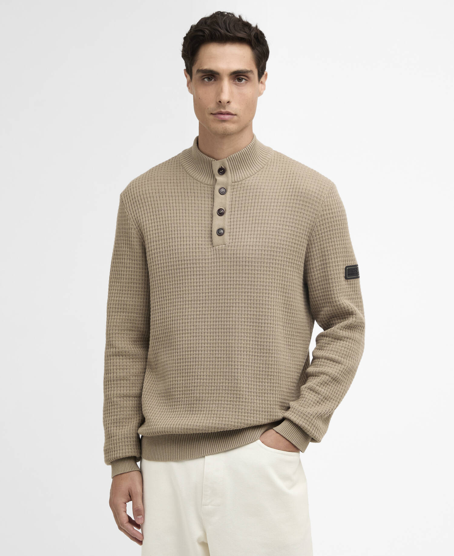 Herring Quarter-Zip Jumper Coriander image number 0